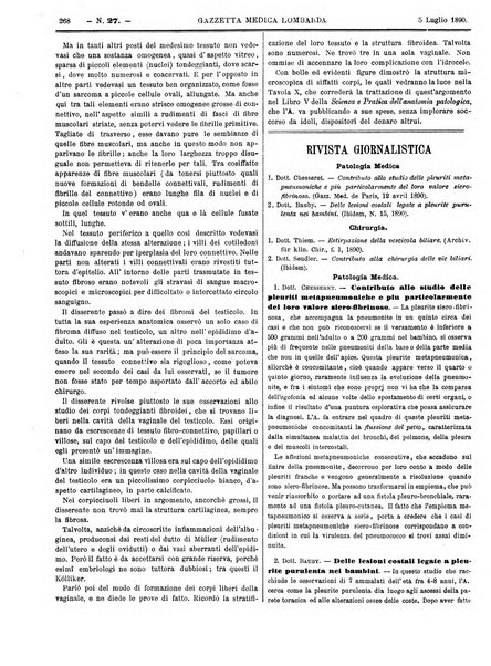 Gazzetta medica lombarda