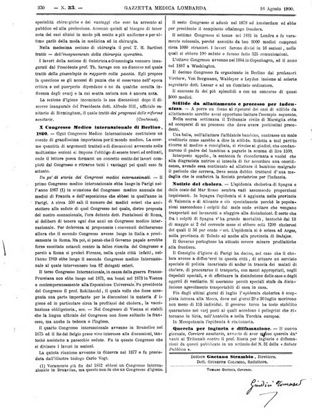 Gazzetta medica lombarda