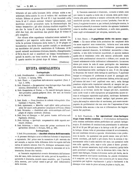 Gazzetta medica lombarda