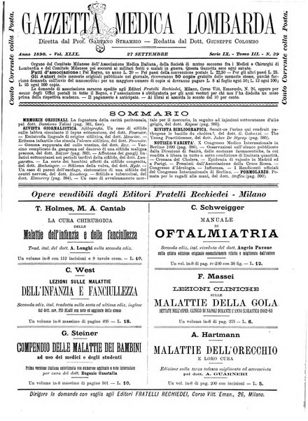 Gazzetta medica lombarda