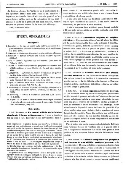 Gazzetta medica lombarda