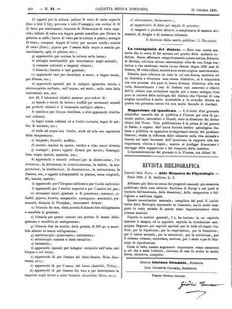 Gazzetta medica lombarda