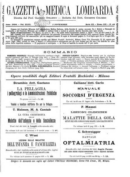 Gazzetta medica lombarda