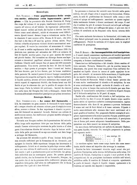 Gazzetta medica lombarda