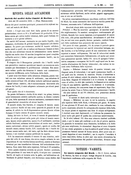 Gazzetta medica lombarda