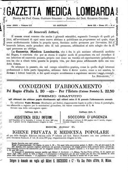 Gazzetta medica lombarda