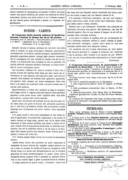 Gazzetta medica lombarda