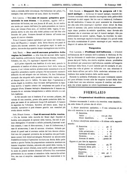 Gazzetta medica lombarda