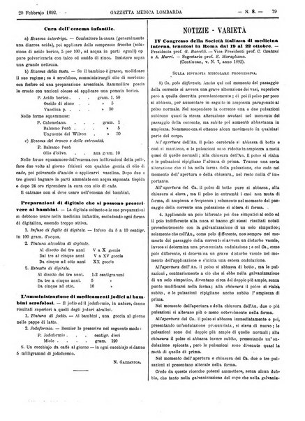 Gazzetta medica lombarda