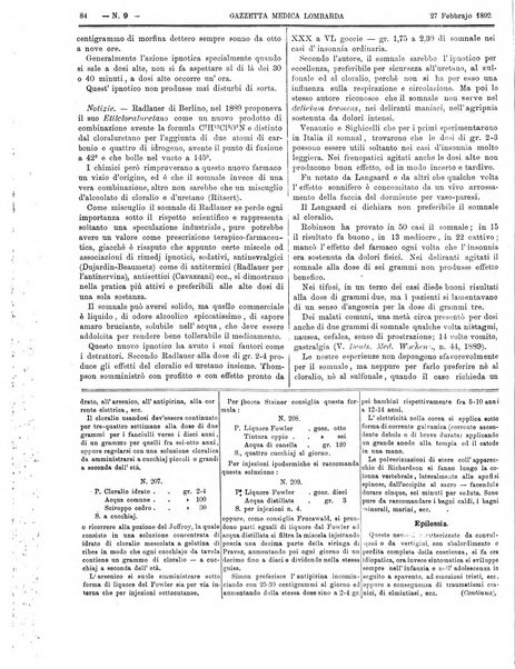 Gazzetta medica lombarda