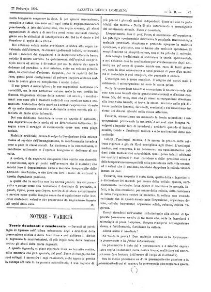 Gazzetta medica lombarda