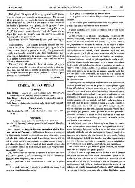 Gazzetta medica lombarda