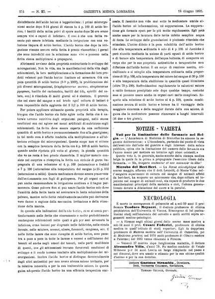 Gazzetta medica lombarda