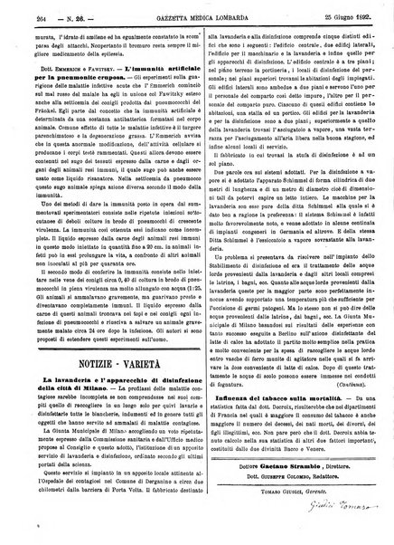 Gazzetta medica lombarda