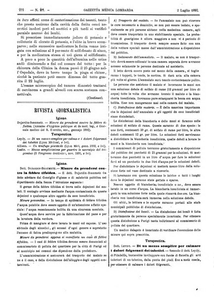 Gazzetta medica lombarda