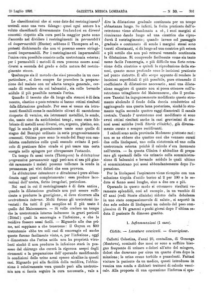 Gazzetta medica lombarda