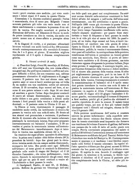 Gazzetta medica lombarda