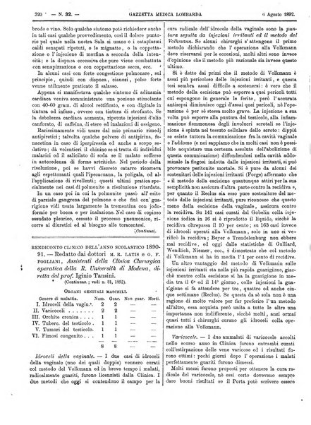 Gazzetta medica lombarda