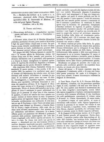 Gazzetta medica lombarda