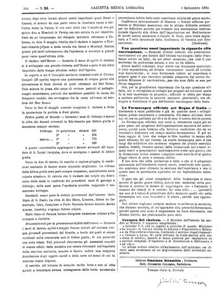 Gazzetta medica lombarda