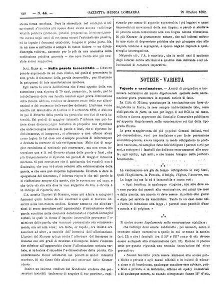 Gazzetta medica lombarda