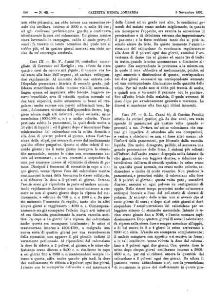 Gazzetta medica lombarda