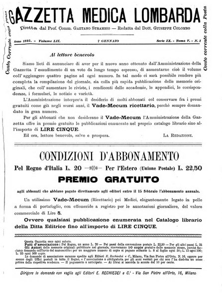 Gazzetta medica lombarda