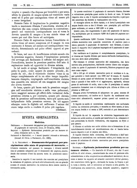 Gazzetta medica lombarda