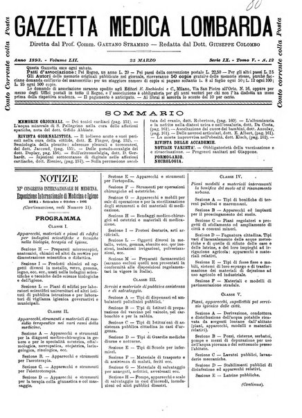 Gazzetta medica lombarda