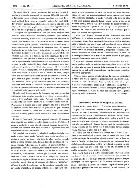 Gazzetta medica lombarda