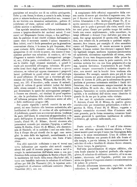 Gazzetta medica lombarda