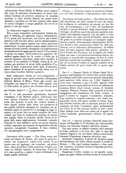 Gazzetta medica lombarda