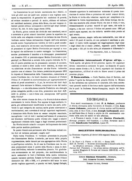 Gazzetta medica lombarda