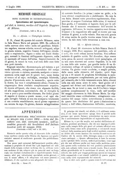 Gazzetta medica lombarda