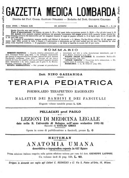 Gazzetta medica lombarda