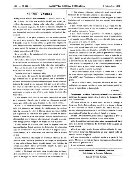 Gazzetta medica lombarda