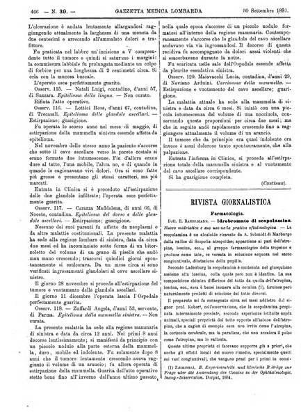 Gazzetta medica lombarda