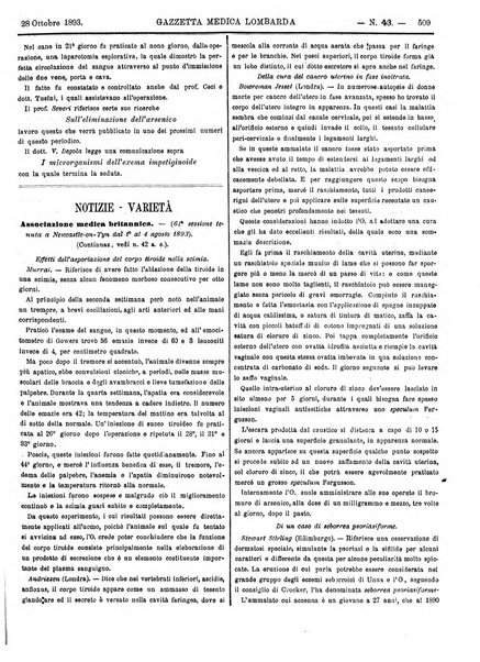 Gazzetta medica lombarda