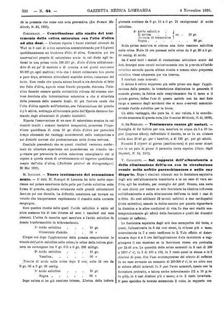 Gazzetta medica lombarda