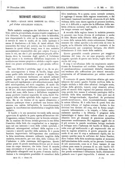 Gazzetta medica lombarda