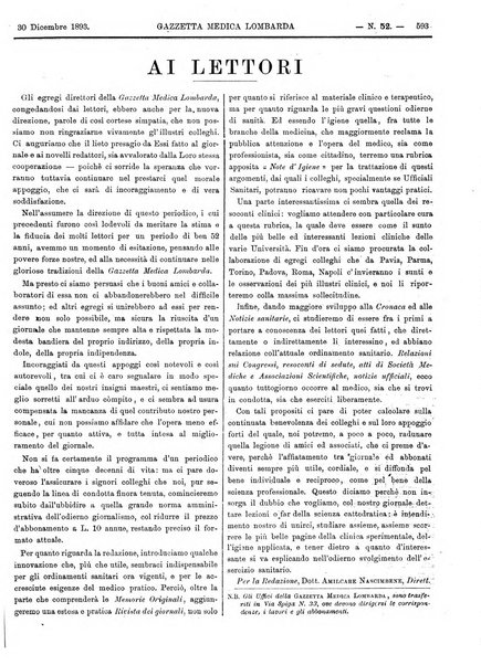 Gazzetta medica lombarda