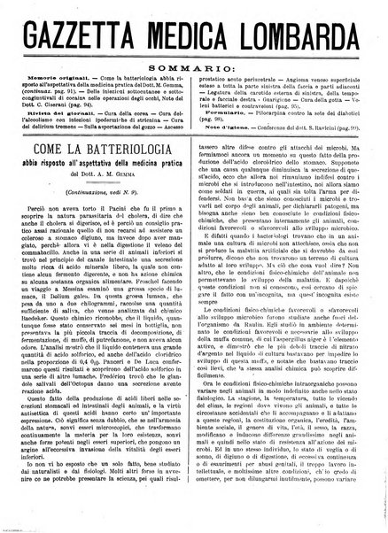 Gazzetta medica lombarda