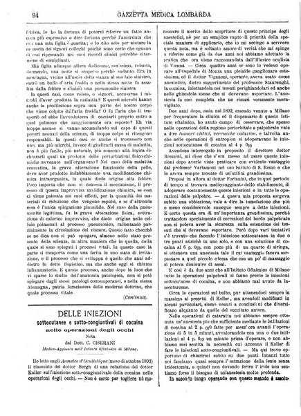 Gazzetta medica lombarda