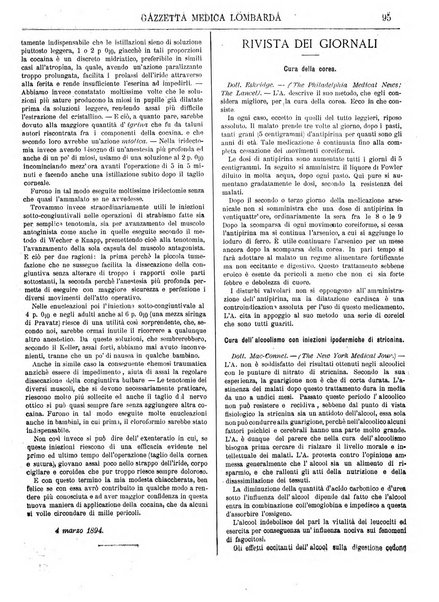 Gazzetta medica lombarda