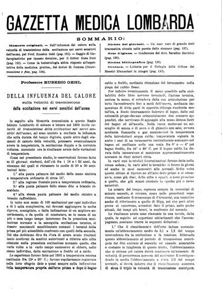 Gazzetta medica lombarda