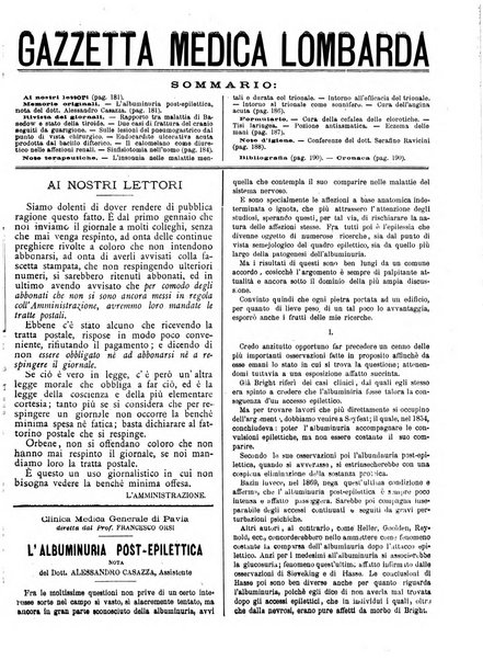 Gazzetta medica lombarda