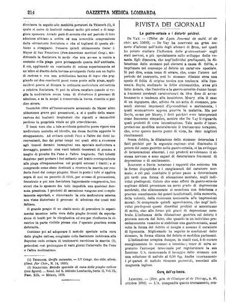 Gazzetta medica lombarda