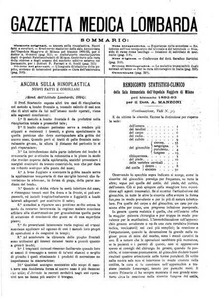 Gazzetta medica lombarda