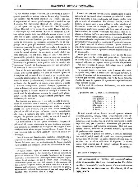 Gazzetta medica lombarda