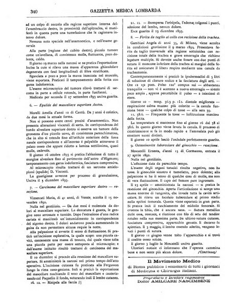 Gazzetta medica lombarda